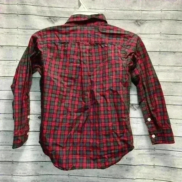 Boys CHAPS Size 5 Dress Shirt A0022 - Picture 2 of 3